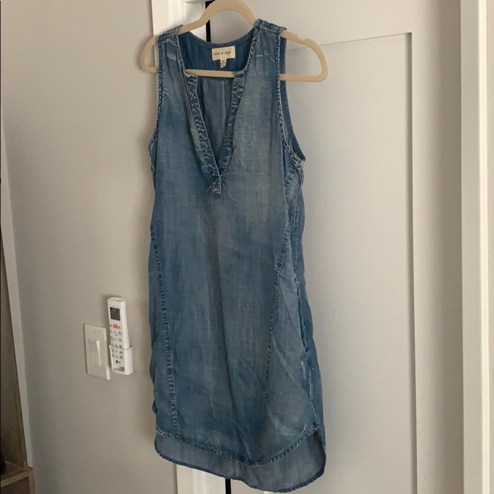 Cloth & stone dress with pockets